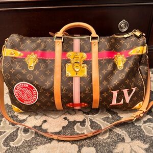 Rare Louis Vuitton Keepall Bandouliere 50
